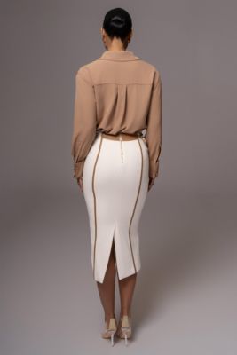 Women's Black Stella Button Up Shirt