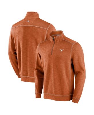 Tommy Bahama - Men's Orange Texas Longhorns Sport Tobago Half-Zip Jacket
