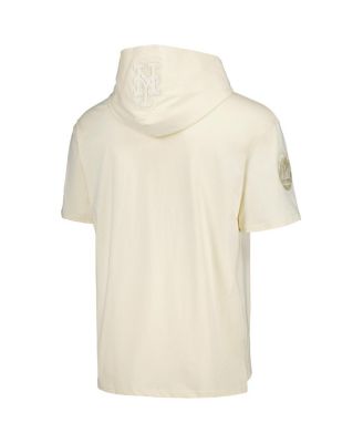 Men's Cream New York Mets Neutral Hoodie T-Shirt