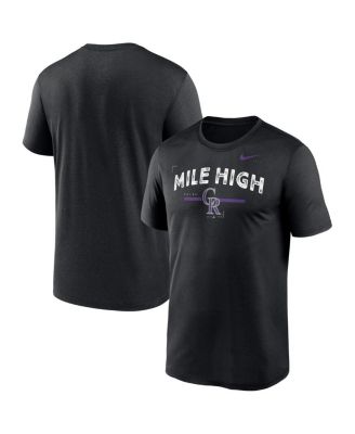 Nike - Men's Black Colorado Rockies Local Legend Practice Performance T-Shirt