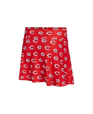 Women's Red Cincinnati Reds Knit Tank Top and Skort Set