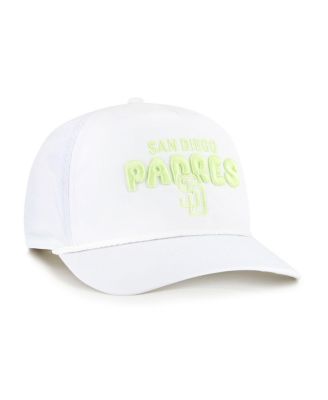 Women's White San Diego Padres Bright Side Adjustable Hitch Hat