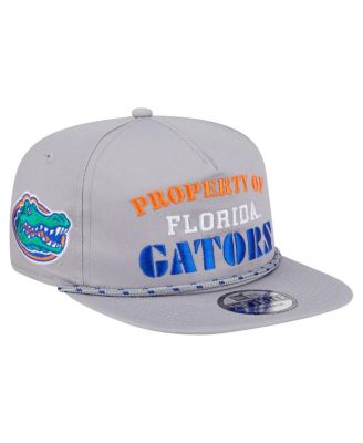 New Era - Men's Gray Florida Gators Golfer Vintage Adjustable Hat