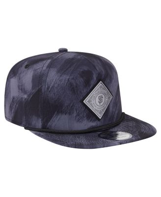 Men's Navy San Francisco Giants Printed Golfer Snapback Hat