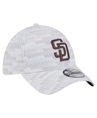 Men's White San Diego Padres Graded 39THIRTY Flex Hat
