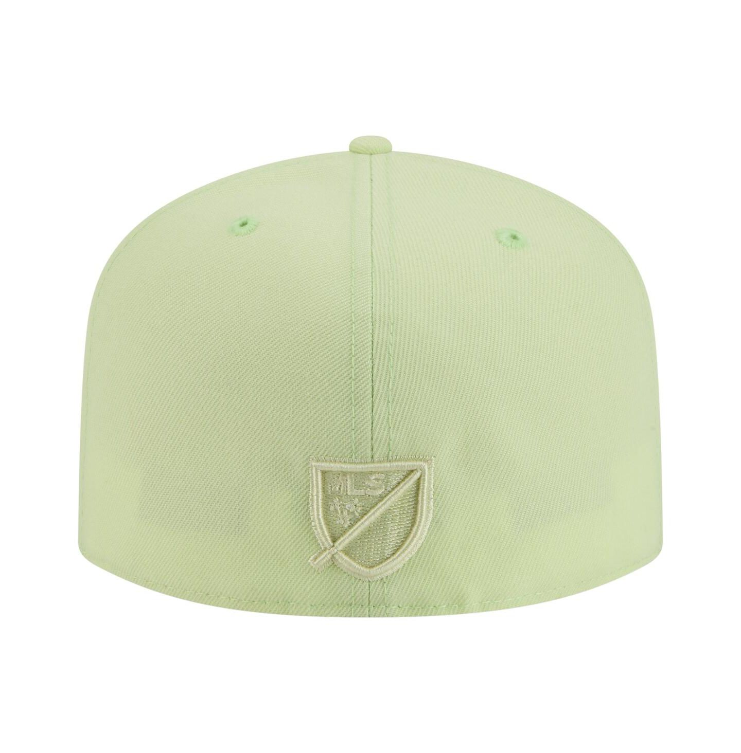 Мужские головные уборы New Era Green Columbus Crew Color Pack A-Frame 59FIFTY Fitted Hat — фото 4