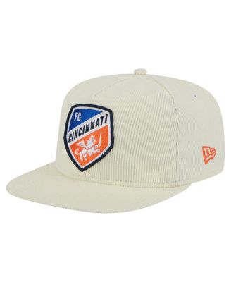 New Era - Men's Cream FC Cincinnati 2025 Kickoff Snapback Golfer Hat
