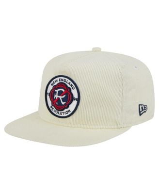 New Era - Men's Cream New England Revolution 2025 Kickoff Snapback Golfer Hat