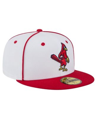 Men's White/Red Memphis Redbirds Authentic Collection 59FIFTY Fitted Hat