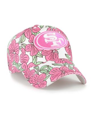 Women's White San Francisco 49ers Florentina Clean Up Adjustable Hat