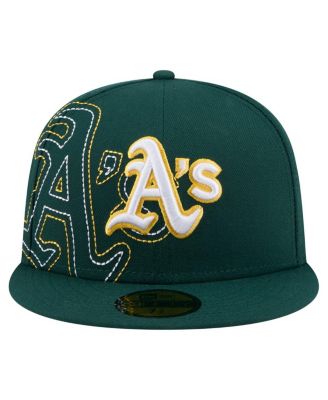 Men's Green Athletics Yarn Stitch 59FIFTY Fitted Hat