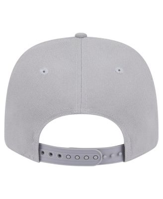 Men's Gray Los Angeles Dodgers 2024 World Series Champions 9SEVENTY Adjustable Hat