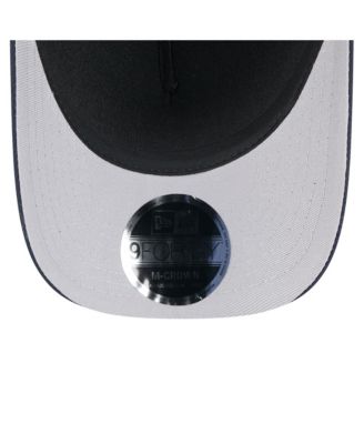 Men's Black/Navy Dallas Cowboys 2025 NFL Draft 9FORTY A-Frame M-Crown Adjustable Hat