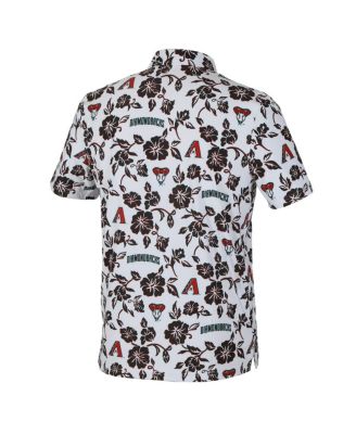 Men's White Arizona Diamondbacks Pua Performance Polo Shirt