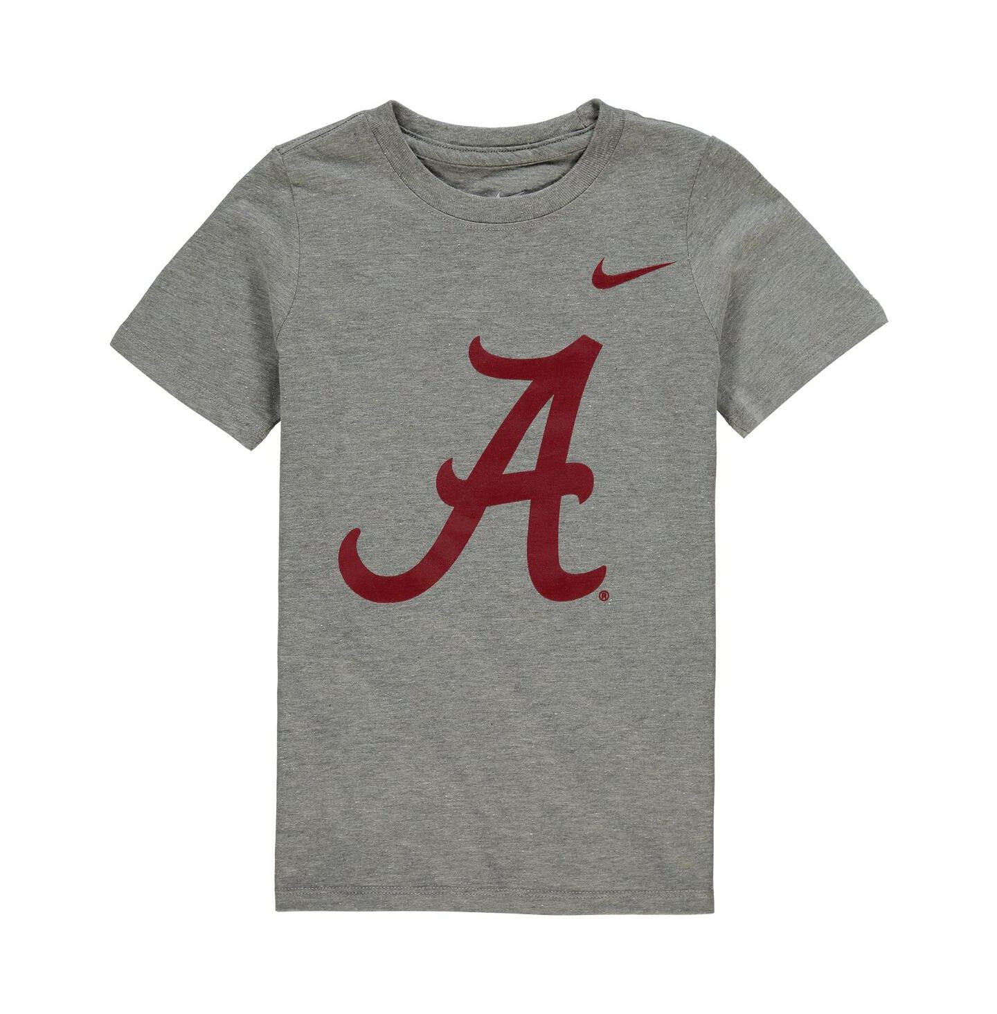 Детская футболка Nike Charcoal Alabama Crimson Tide Logo — фото 1