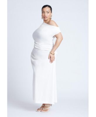 Women's One Shoulder Maxi Dress