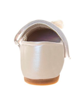 Little and Big Girls Hook and Loop Dress Shoe