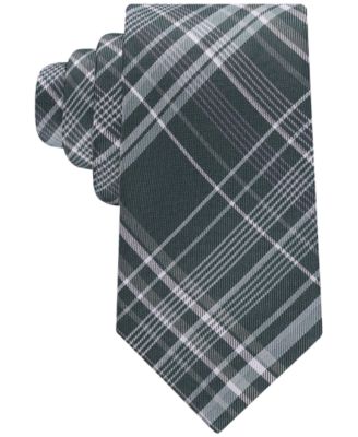Calvin Klein - Men's Russel Plaid Tie