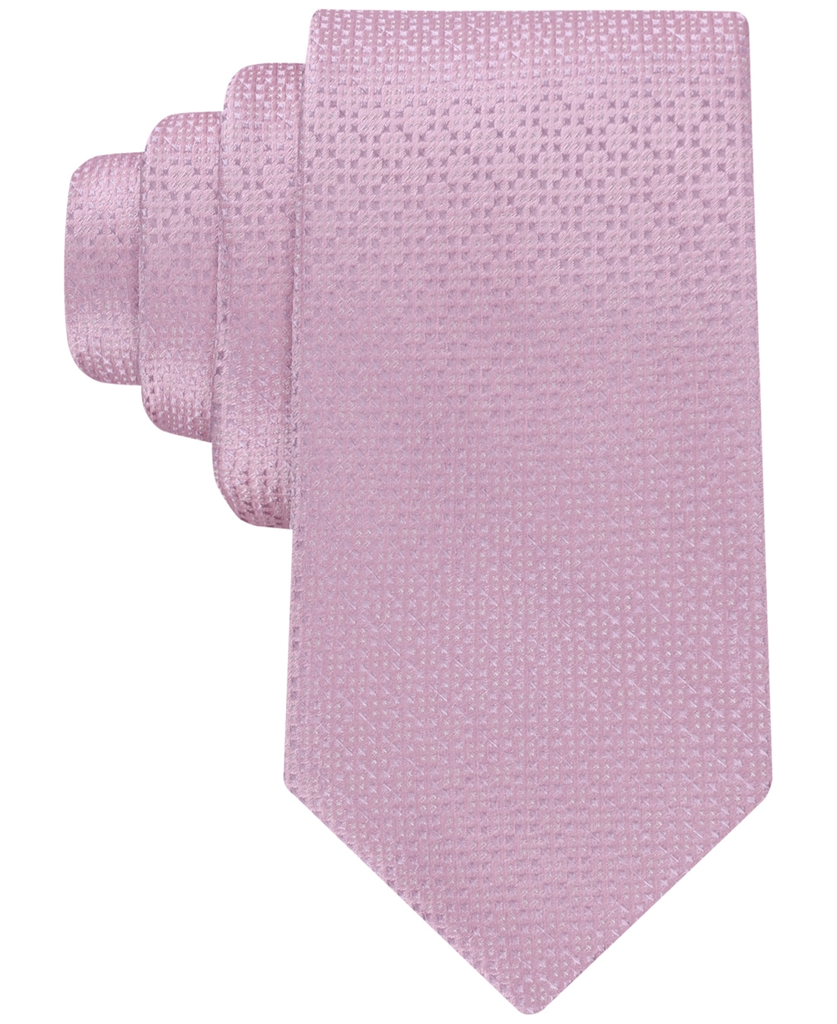 Calvin Klein Men's Ramos Textured Geo-pattern Tie