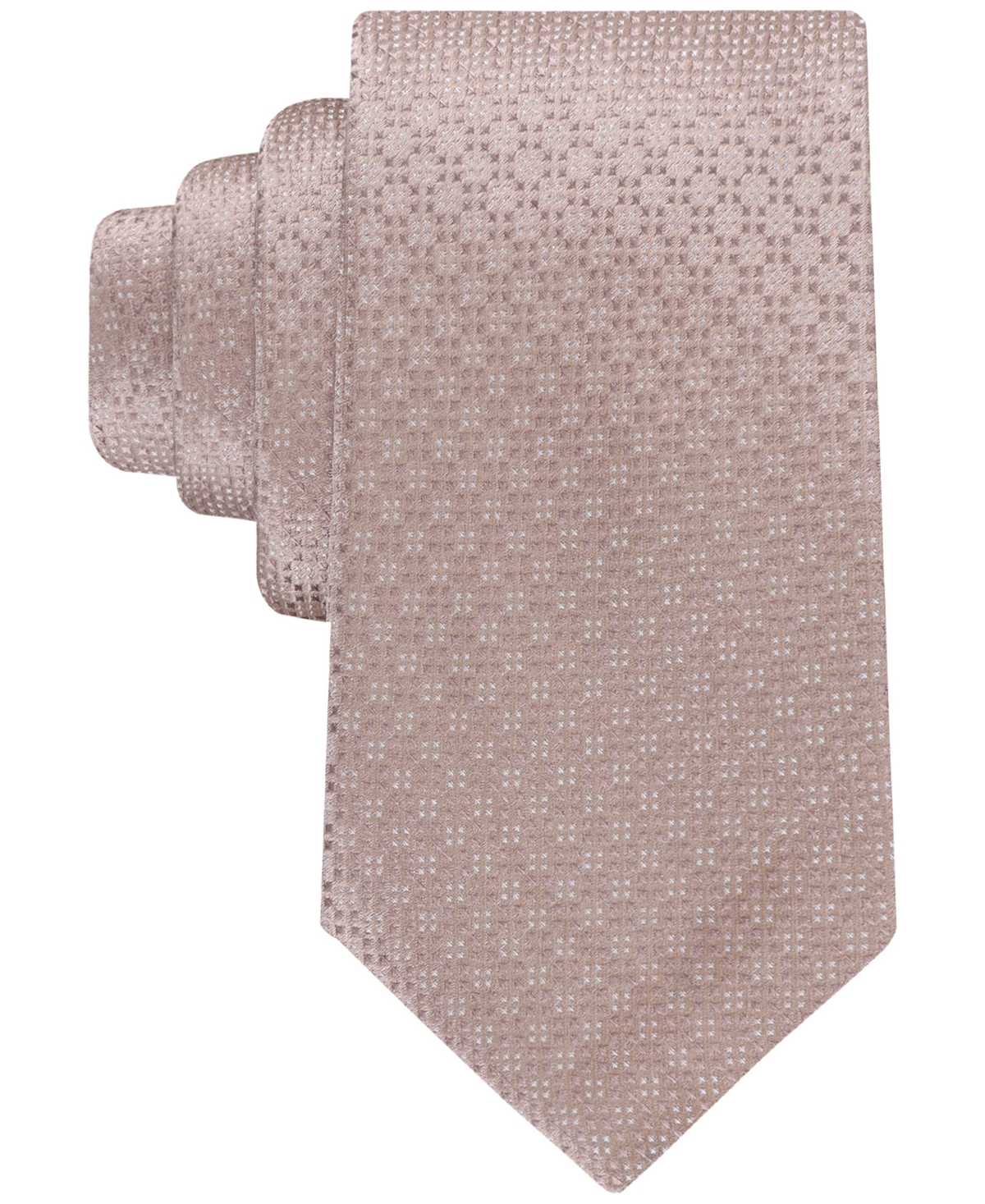 Calvin Klein Men's Ramos Textured Geo-pattern Tie