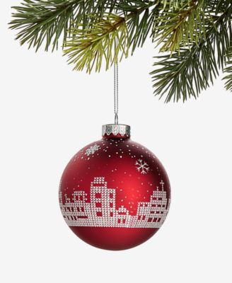 New York City Winter Scene Ornament, Exclusively at Macy's