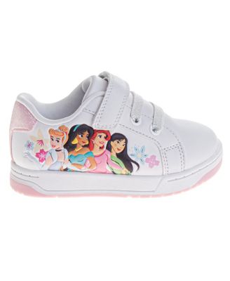 Toddler Girls Princess Hook and Loop Sneakers