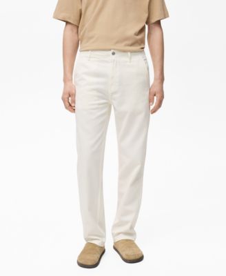 MANGO - Men's Lyocell Regular-Fit Jeans