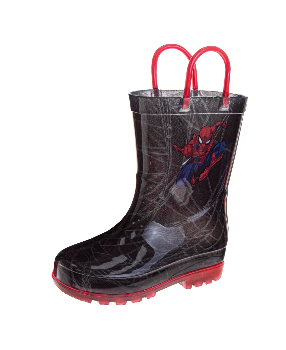 Spider-man Babies' Toddler Boys Pull Up Waterproof Rain Boots
