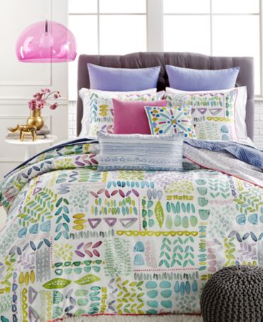 CLOSEOUT! bluebellgray Lola 3-pc Bedding Collection, 100% Cotton - Bedding Collections - Sale ...