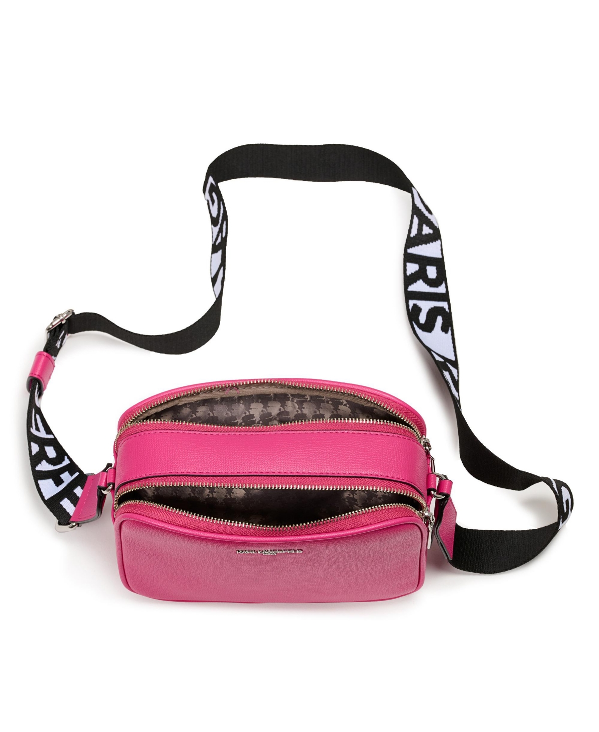 Karl Lagerfeld Maybelle Small Crossbody Bag In Fuchsia