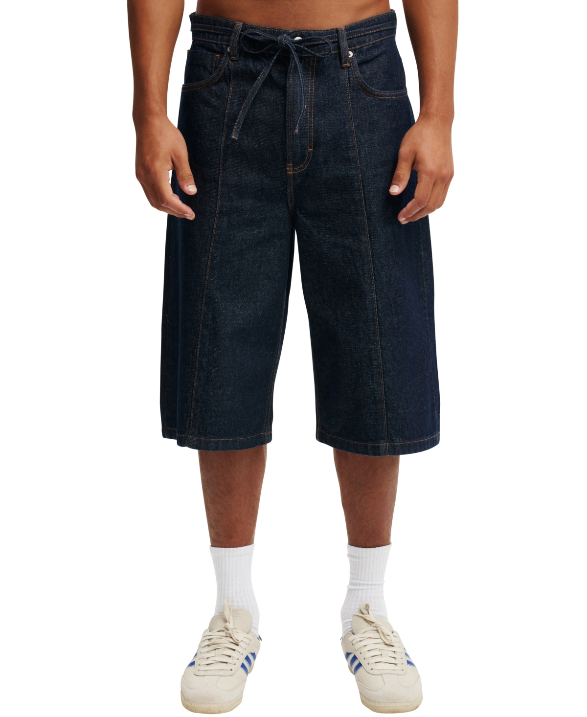 COTTON ON MEN'S SUPER BAGGY JEAN SHORTS 