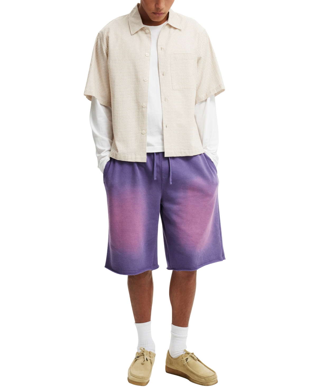 Shop Cotton On Men's Super Baggy Fleece Shorts