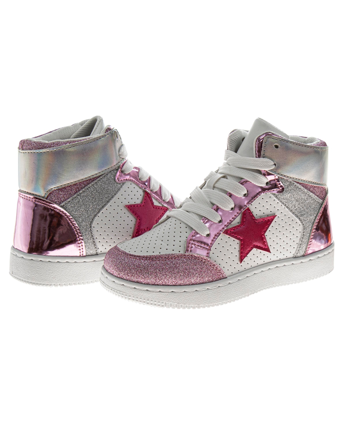 Kensie Girl Little and Big Girls High Top Sneakers