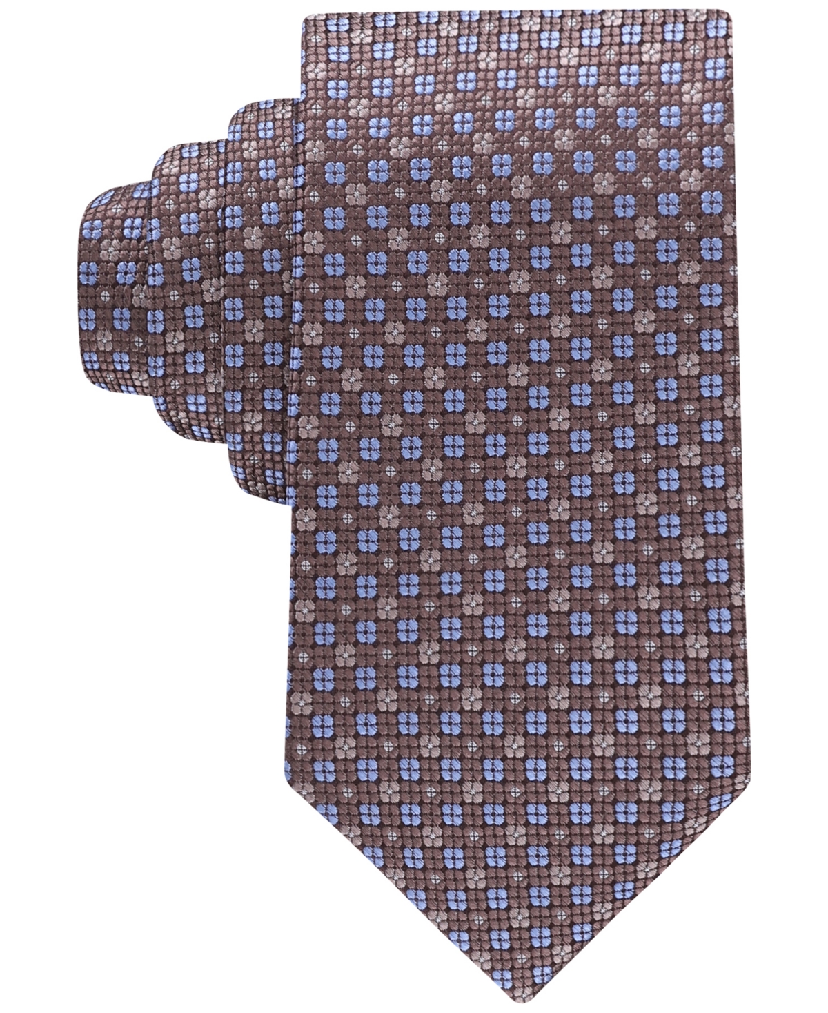Tommy Hilfiger Men's Paris Square-pattern Tie