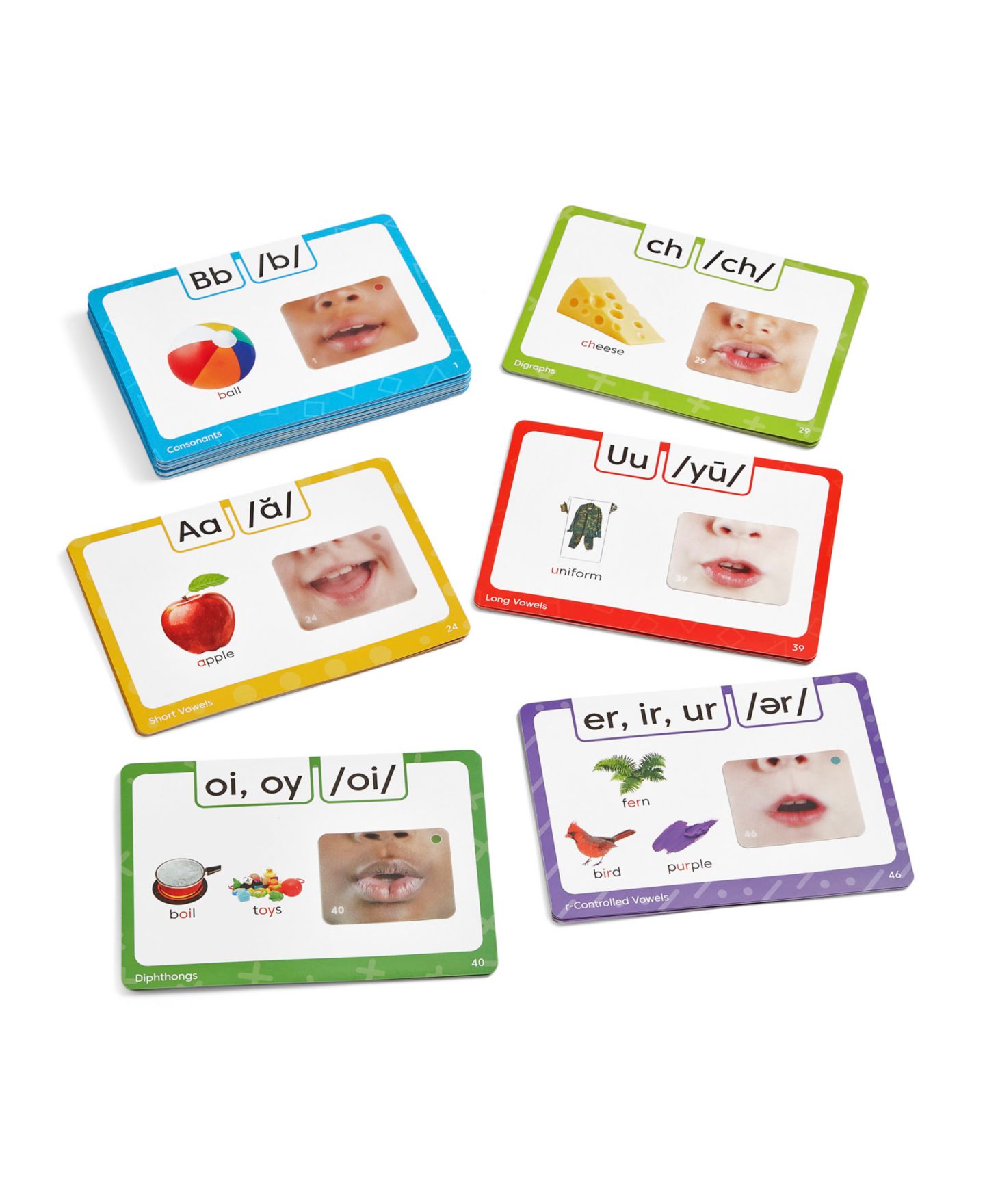 Детские игрушки Hand2Mind 3D Sound and Phonics Cards — фото 3