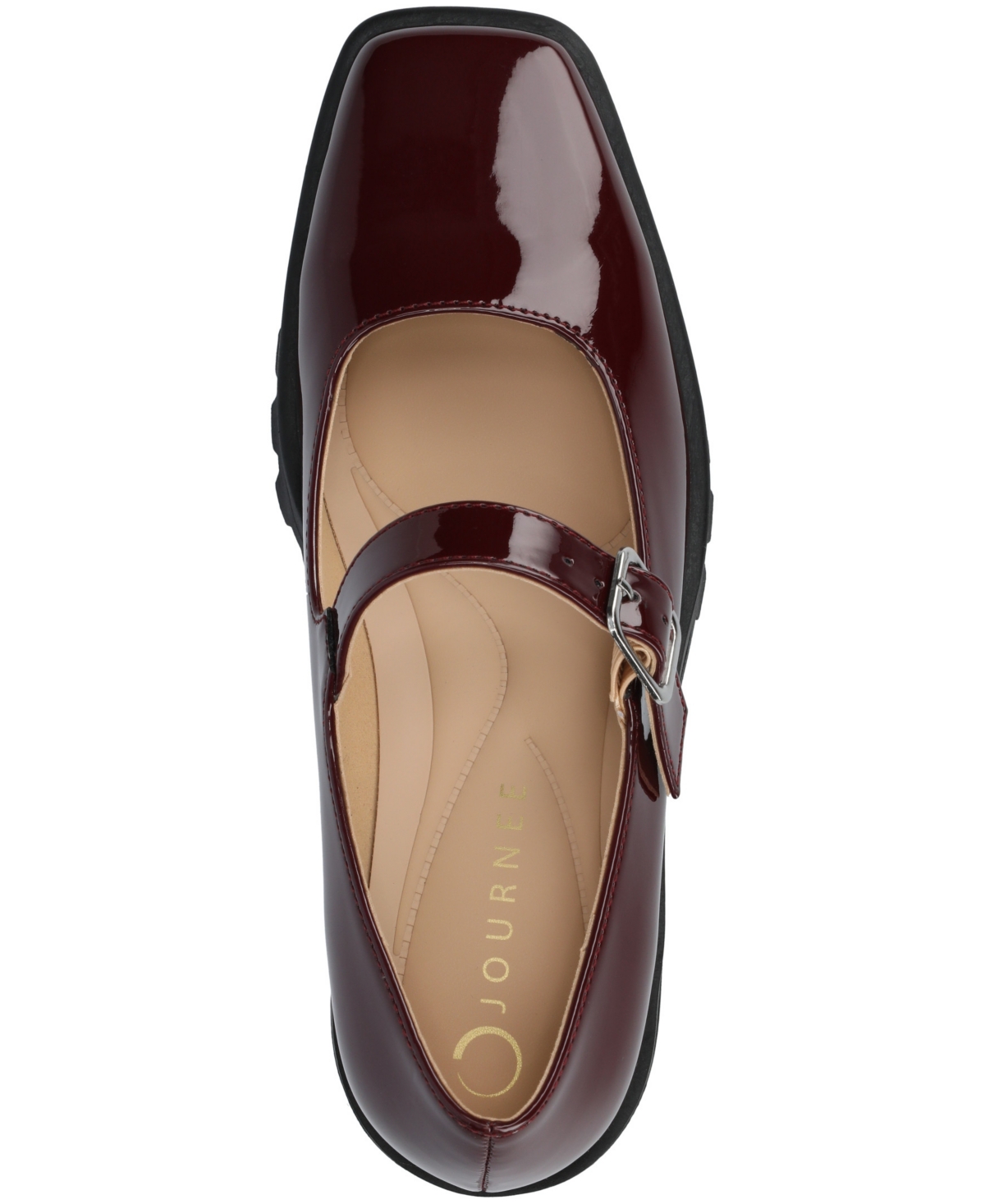Journee Collection Women's Gladys Square Toe Mary Jane Pumps
