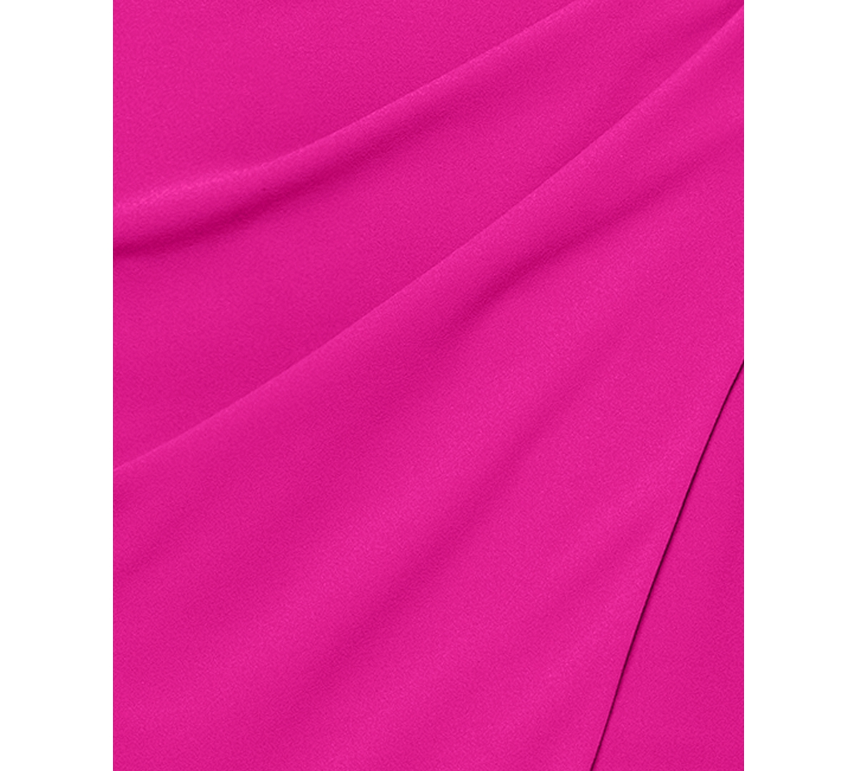 Xscape Women's One-shoulder Ruched Midi Dress In Pink
