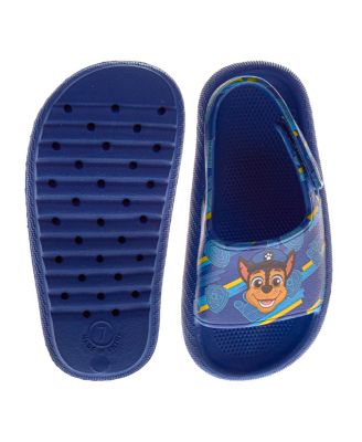 Toddler Boys Patrol Hook and Loop Backstrap Slides