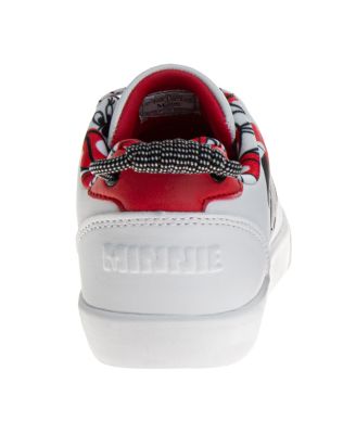 Little and Big Girls Minnie Mouse Lace Up Sneakers