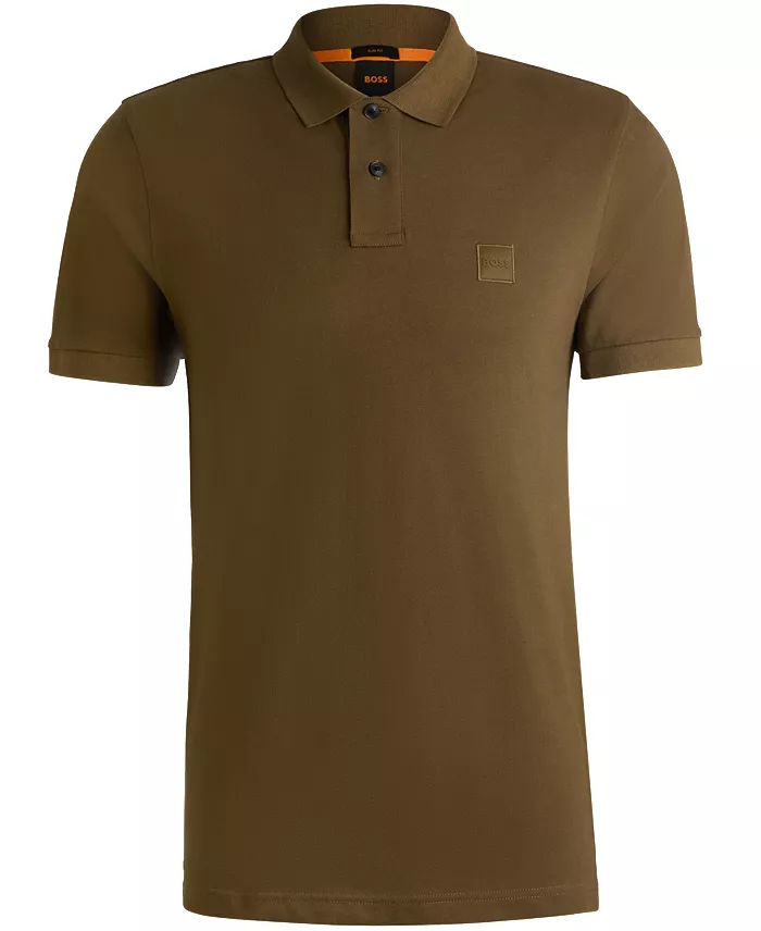 Men's Stretch-Cotton Slim-Fit Passenger Polo Shirt - thumbnail 2
