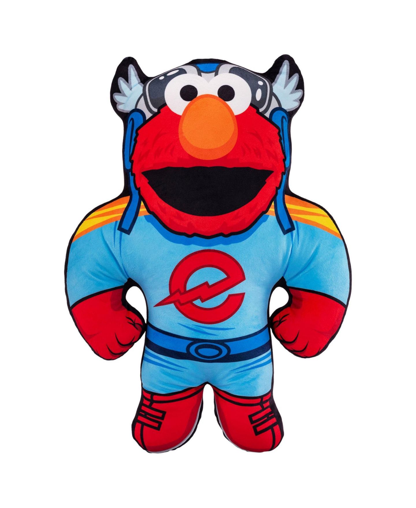 Детская мягкая игрушка Bleacher Creatures Sesame Street Elmo Superhero 22" Plush — фото 1