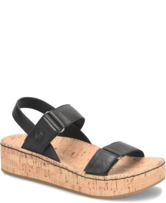 Women's Sloan Round Toe Wedge Sandals