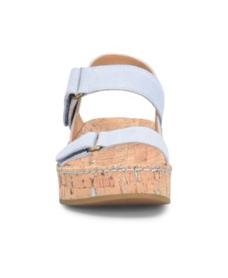 Women's Sloan Round Toe Wedge Sandals