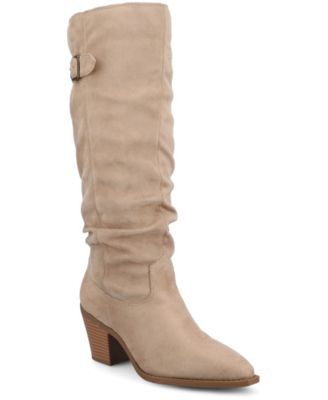 Women's Kaleah Wide Calf Slouchy Knee High Western Boots