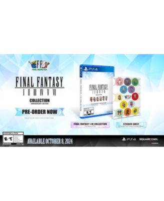 Final Fantasy I-Vi Collection Anniversary Edition for Playstation 4