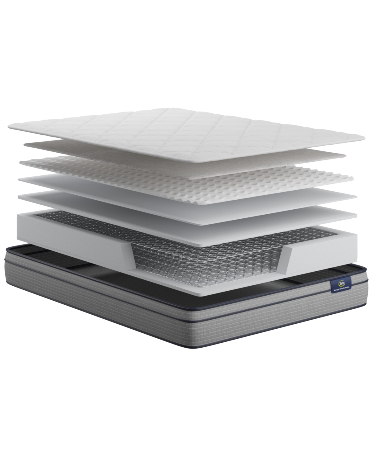 Serta Flowering Cherry 9.5" Medium Euro-top Mattress
