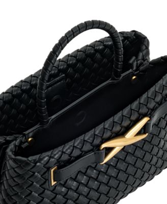 Elora Small Woven Tote Bag