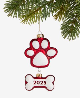 Holiday Lane - Pets I Love My Dog 2025 Paw & Bone Ornament