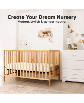 2pk Aereo Fitted Crib Sheets for Boys, Girls, 52x28 Standard Baby Crib Mattress Sheets, Bamboo Viscose Cotton