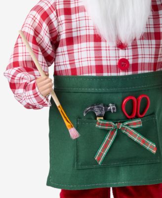 Heritage Caucasian Artist Santa, Macy's Exclusive